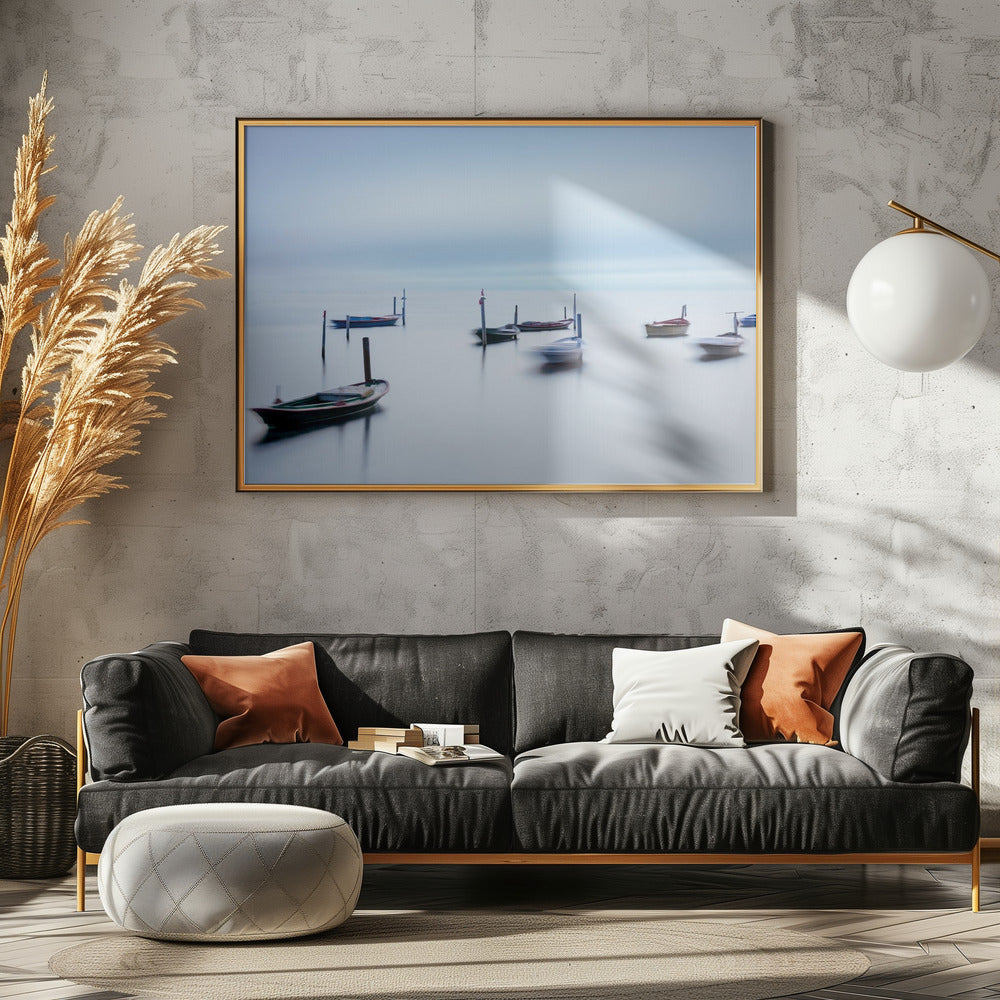 Dancing Boats II col | Canvas