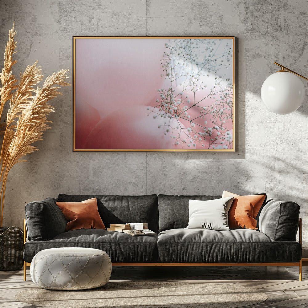 Blüten und Luftballons | Poster