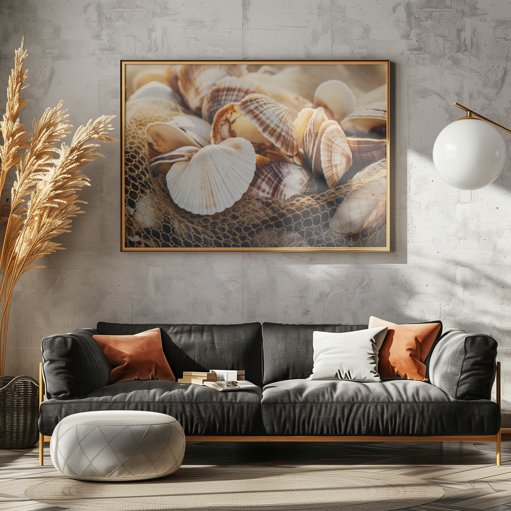 Muschelsymphonie | Leinwand