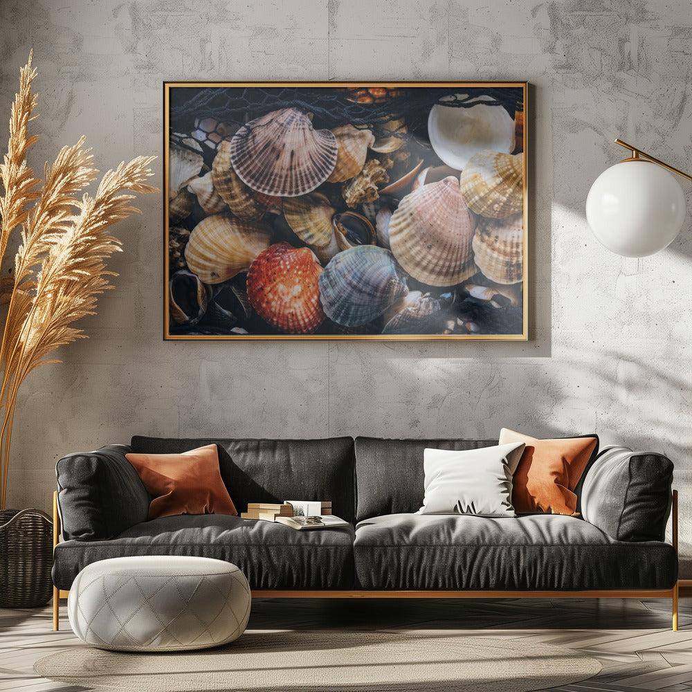 Muschelsymphonie | Leinwand
