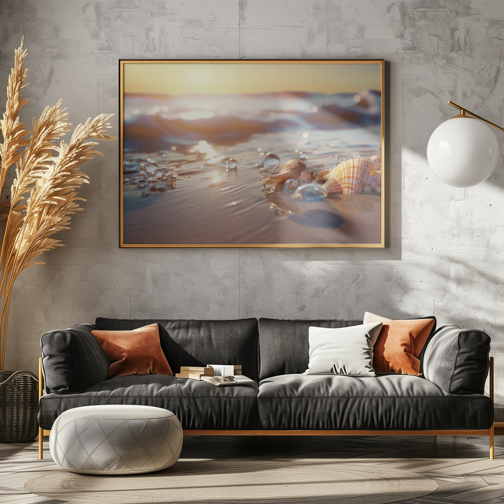 Gelassenheit am Meer | Leinwand