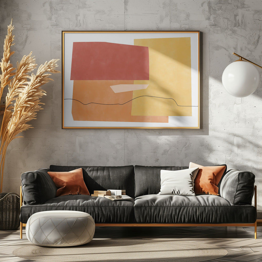 Abstrakte Horizonte | Leinwand