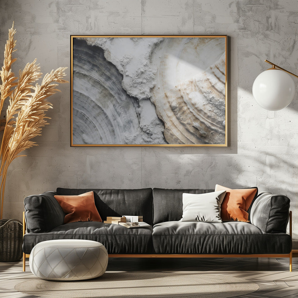 Strukturierte Echos | Leinwand