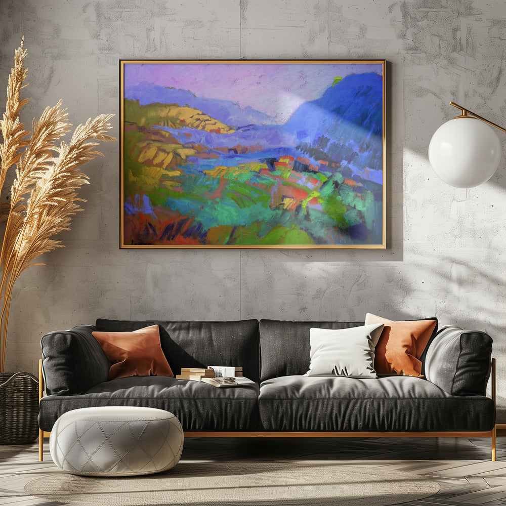 Vibrant Valley Dream | Canvas