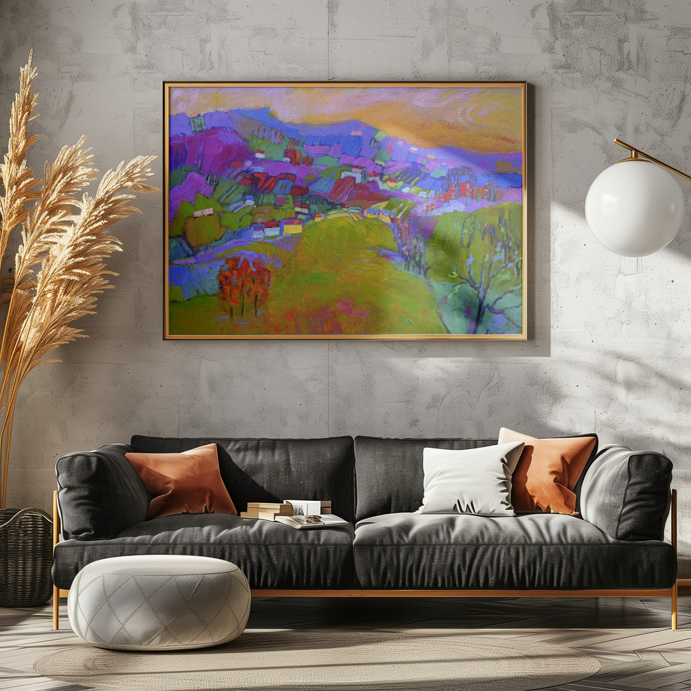 Naturinspirierte Landschaft | Poster