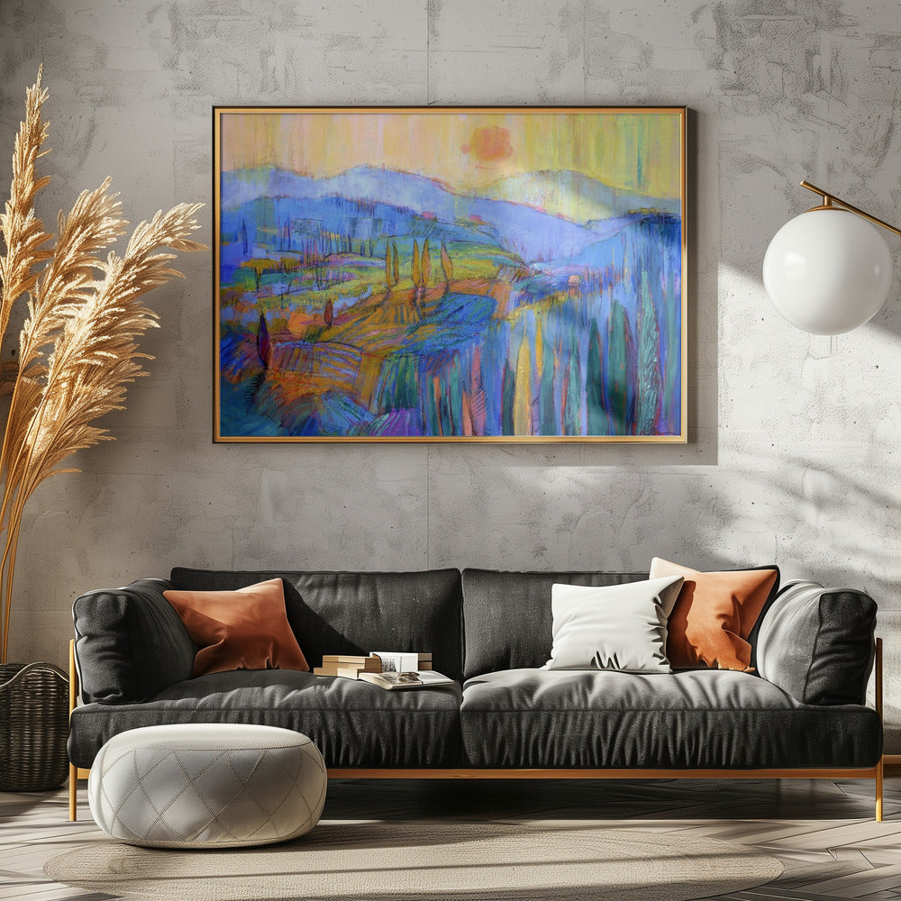 Traumlandschaft Sonnenaufgang | Poster