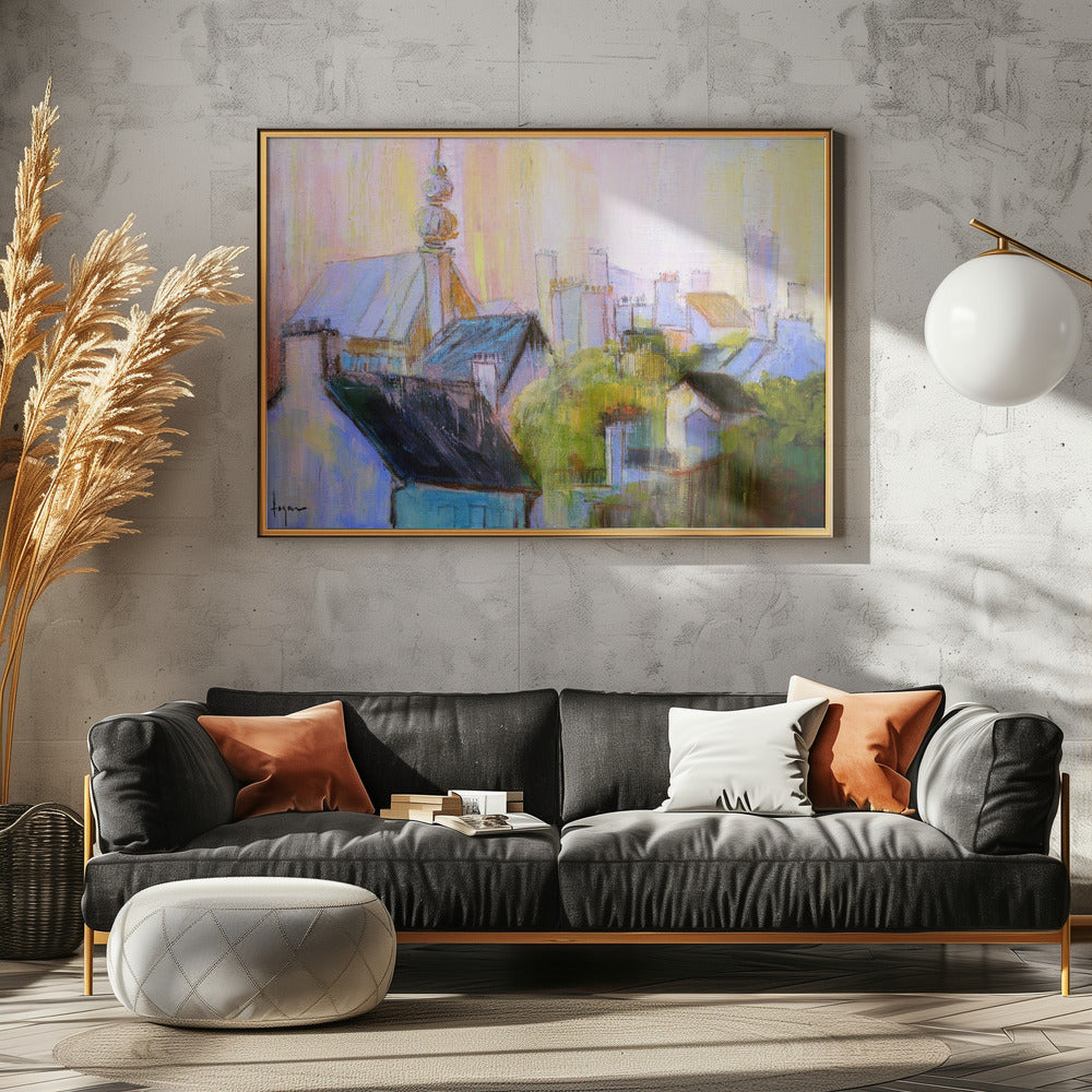 Pariser Sonnenaufgang | Poster