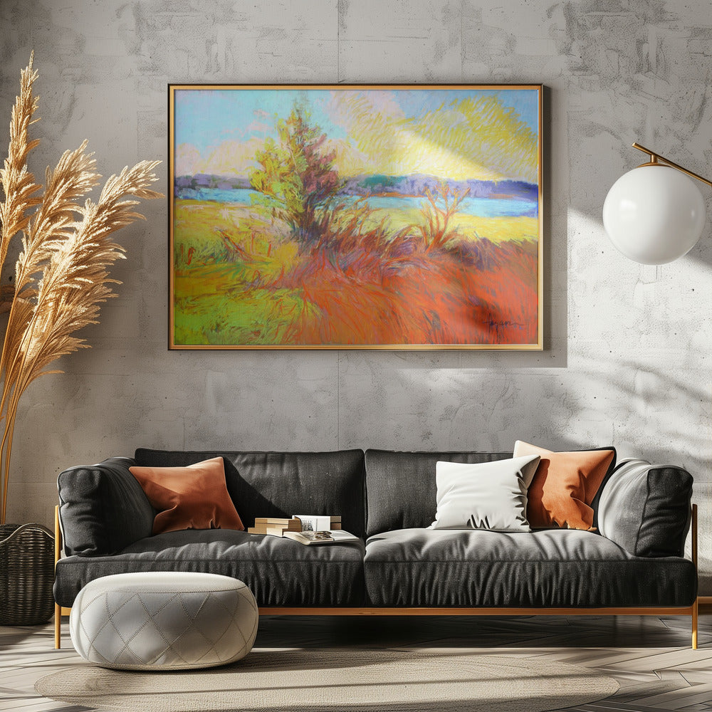 Naturinspirierte Landschaft | Poster