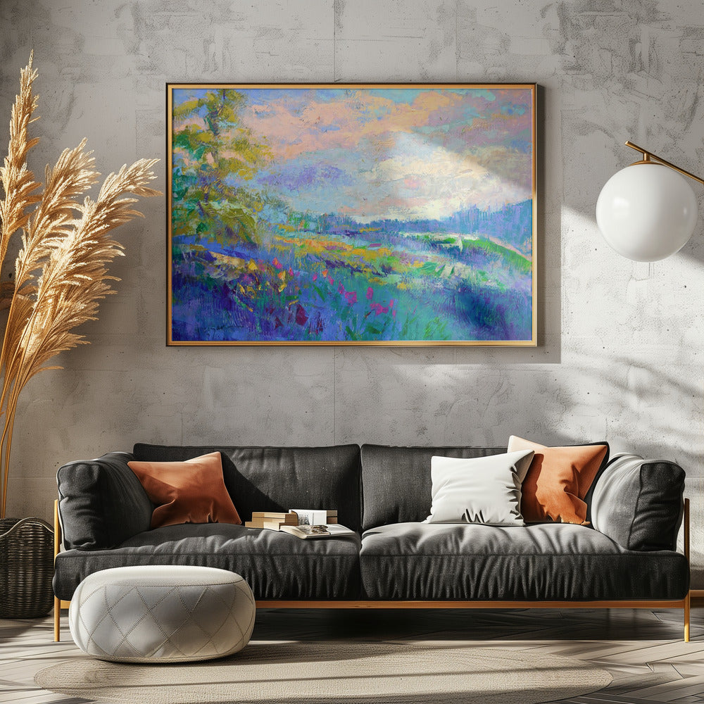 Impressionistische Landschaft | Poster