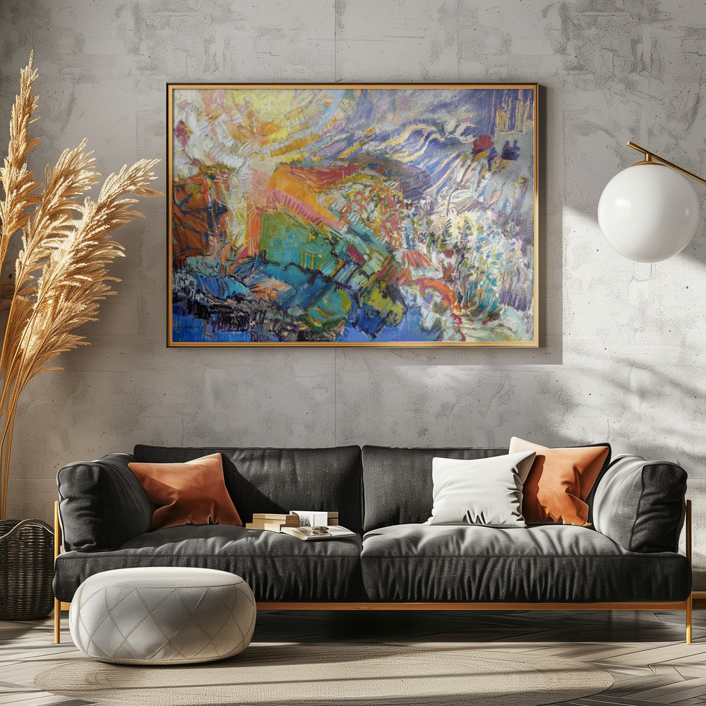 Lebendiges Kaleidoskop | Leinwand