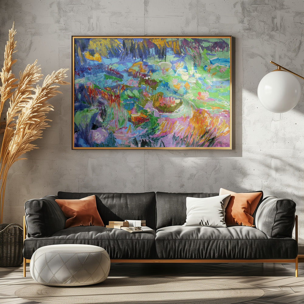 Lebendige Traumlandschaft | Poster