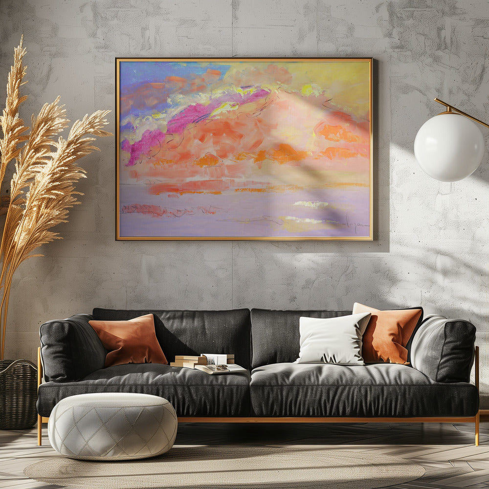 Strahlender Horizont | Leinwand