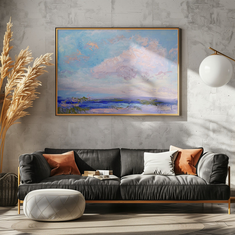 Dreamy Sky Over Sea | Poster