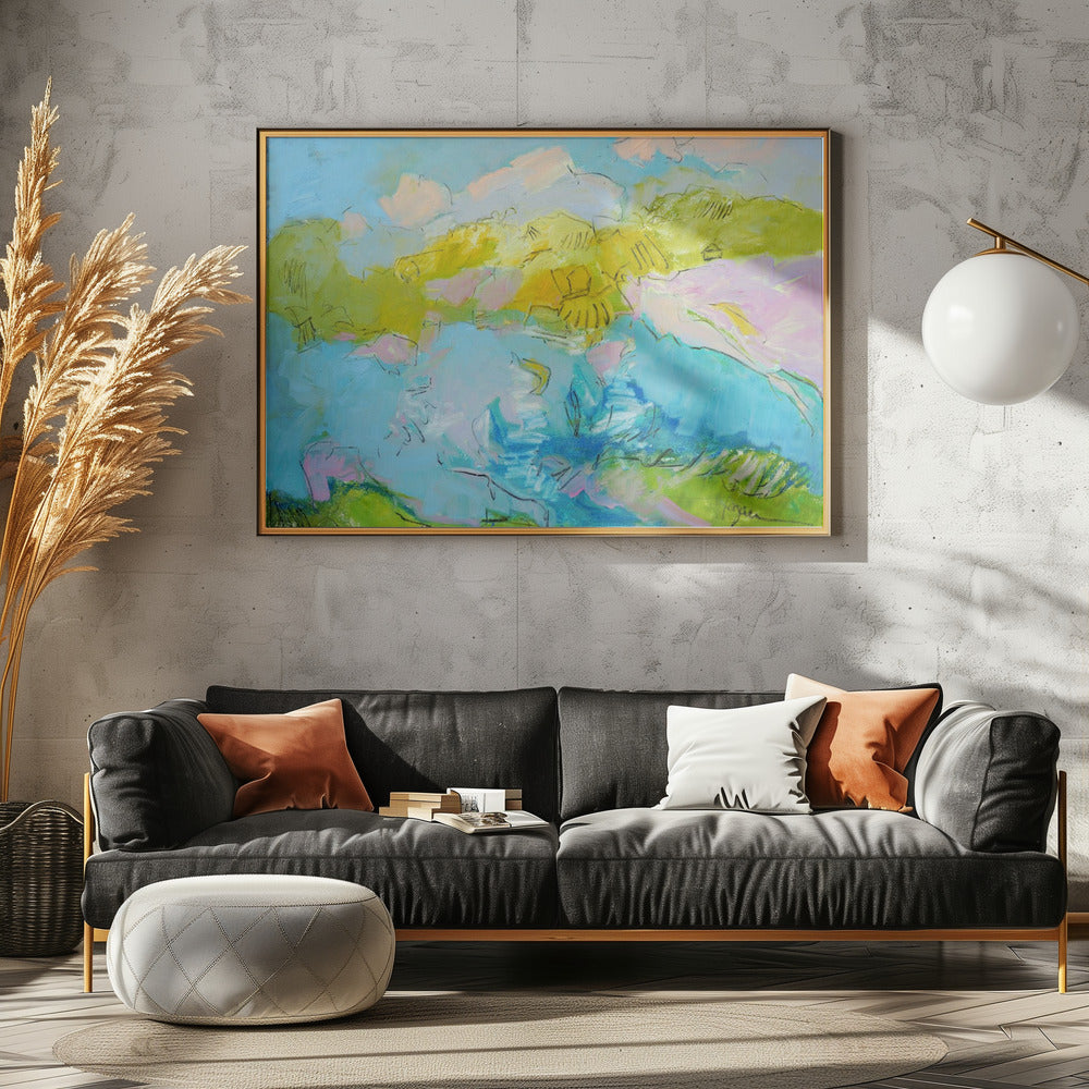 Segelfliegen lernen | Poster