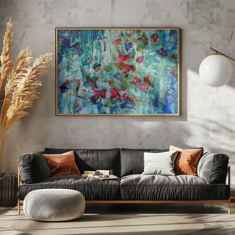 Blooming Shimmer: Funkeln im Licht | Poster