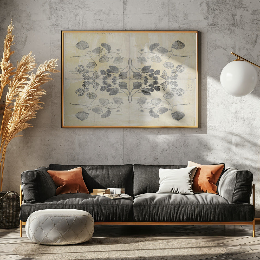 Vintage Beeren | Leinwand