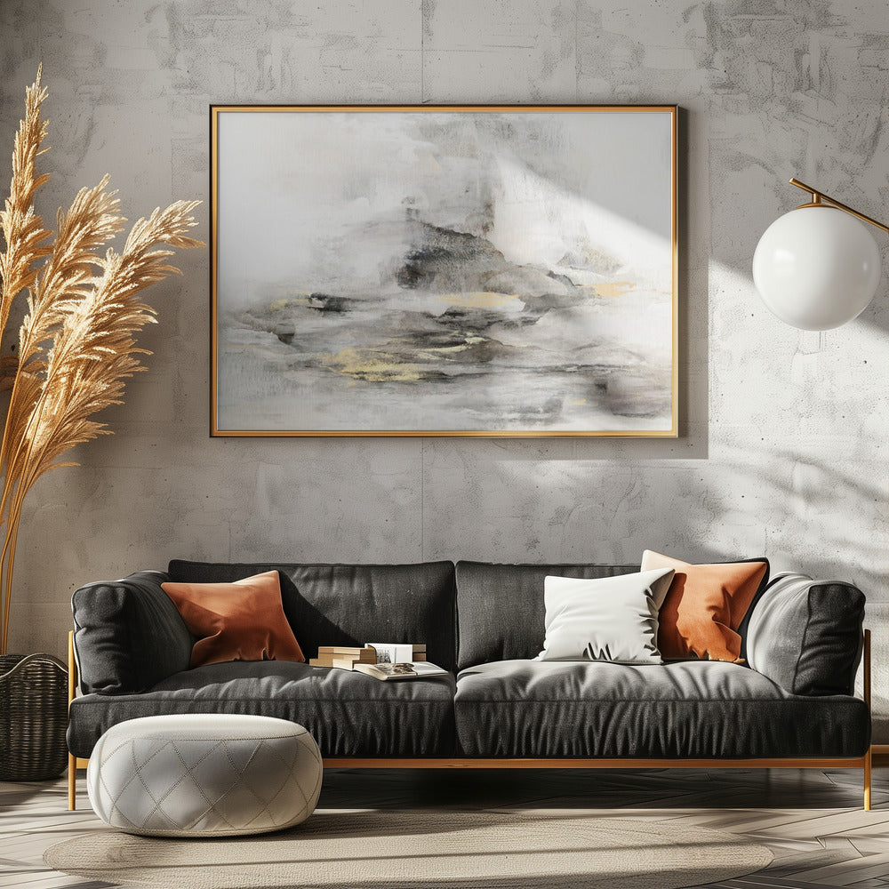 Goldnebel II | Leinwand