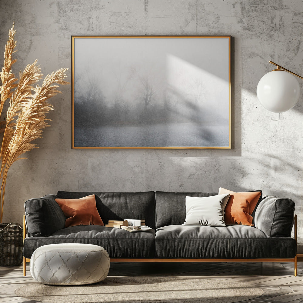Misty landscape | Poster