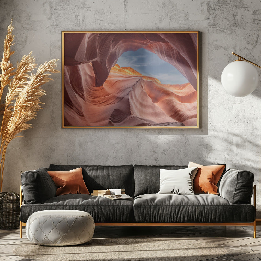 waves to the sky | Poster