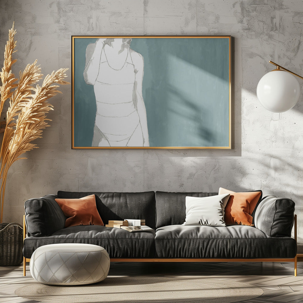 Schwimmen Nr. 2 | Leinwand