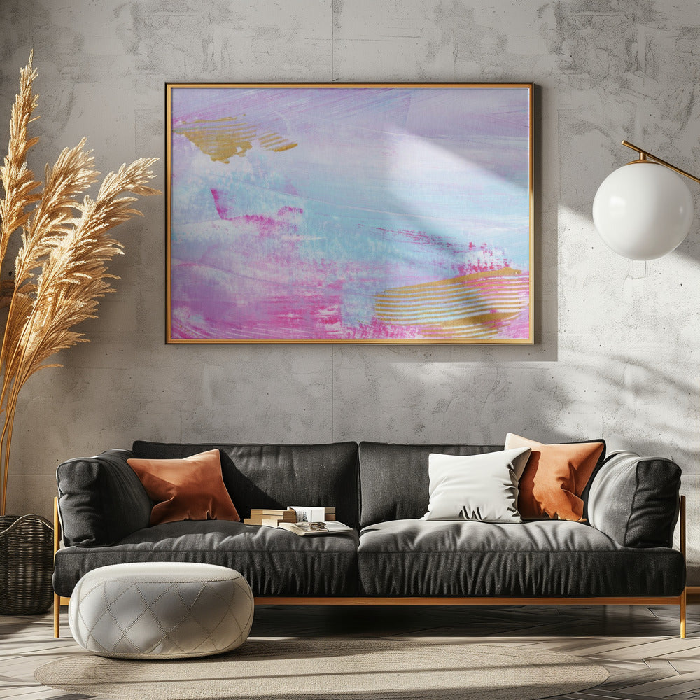 Colourful Strokes Horizontal | Canvas