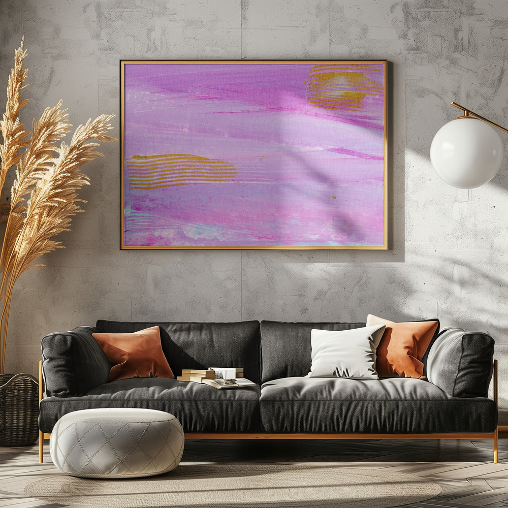 Colourful Strokes Horizontal | Canvas
