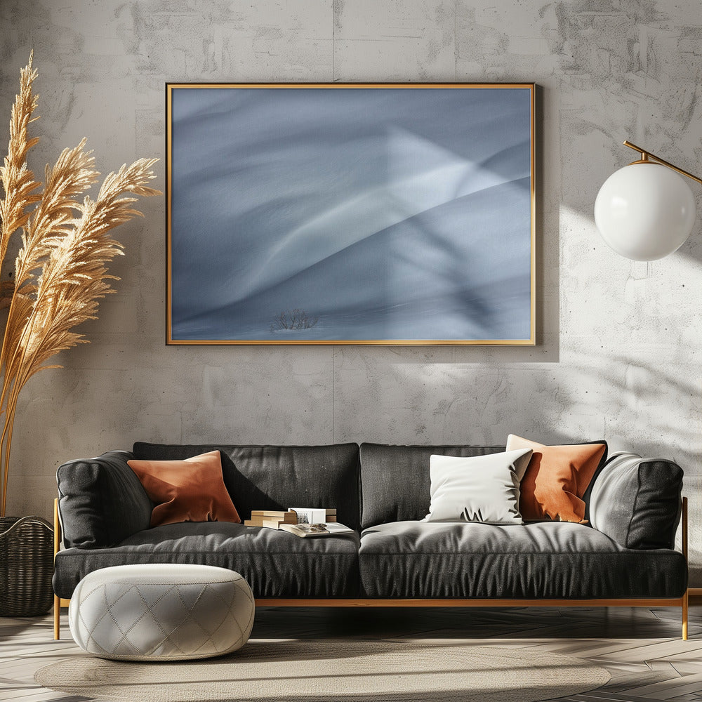 Pisten im Winter | Poster
