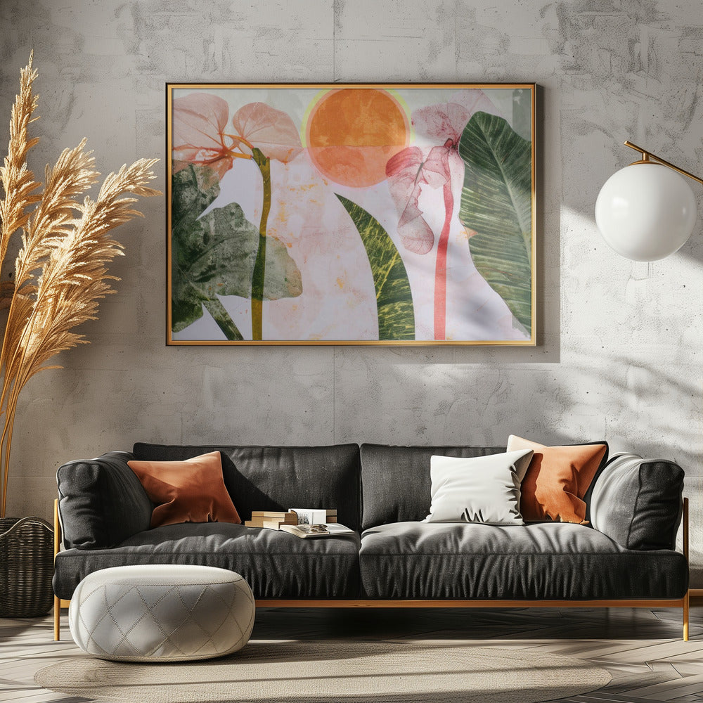 Tropischer Sonnenaufgang | Leinwand