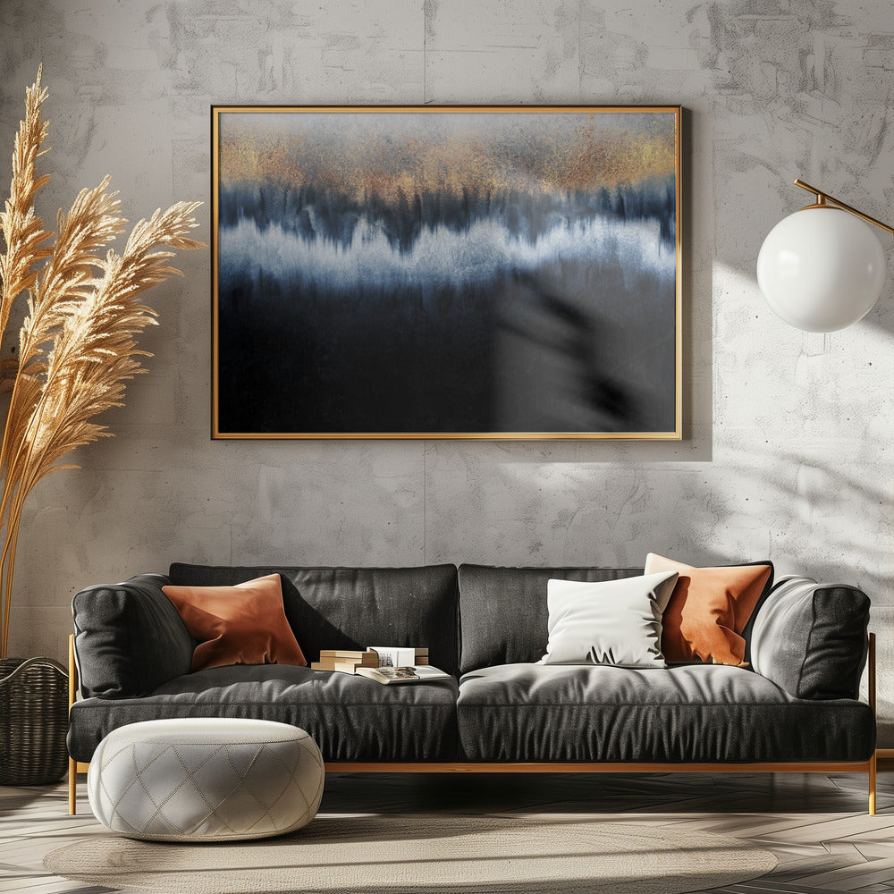 Goldener Horizont | Leinwand