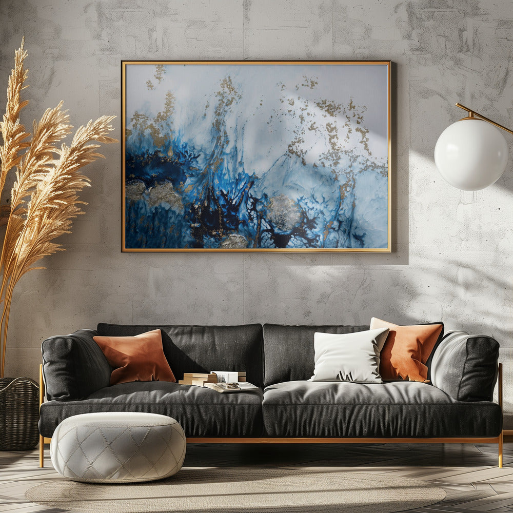 Unterwasser - Sanft treibend | Leinwand