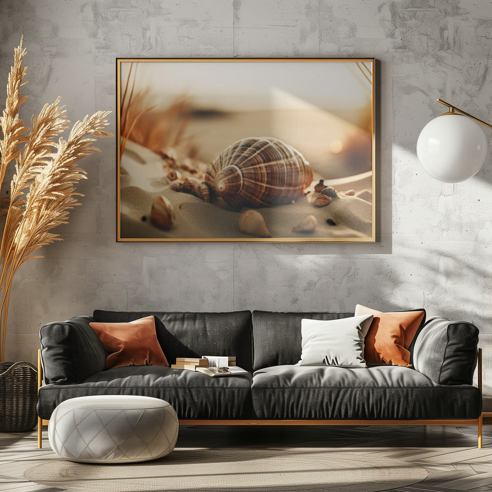 Dunes' Stille Muscheln | Poster
