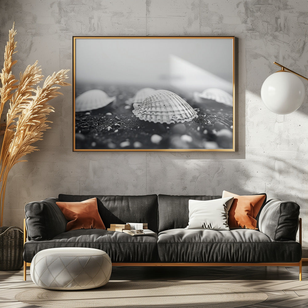 Muschel-Gelassenheit | Poster