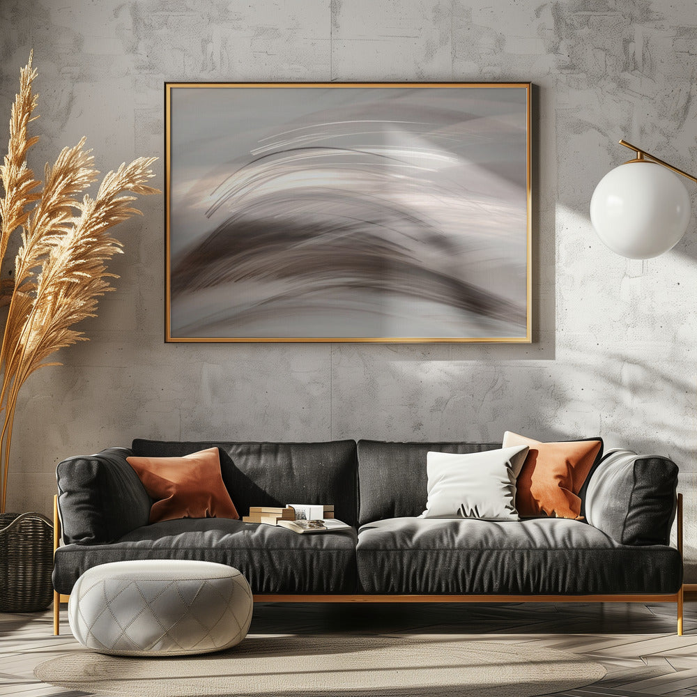 Abstrakte Wellen | Poster