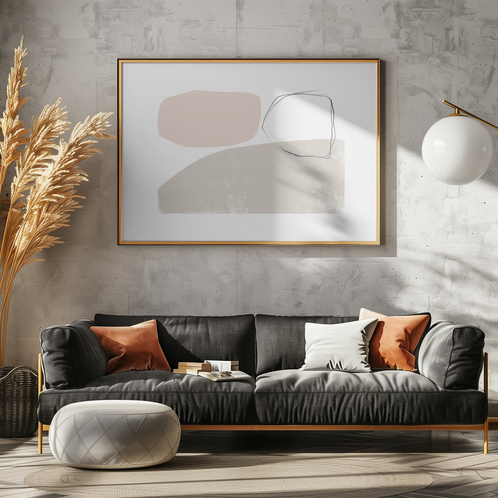 Abstrakte geometrische Formen | Poster