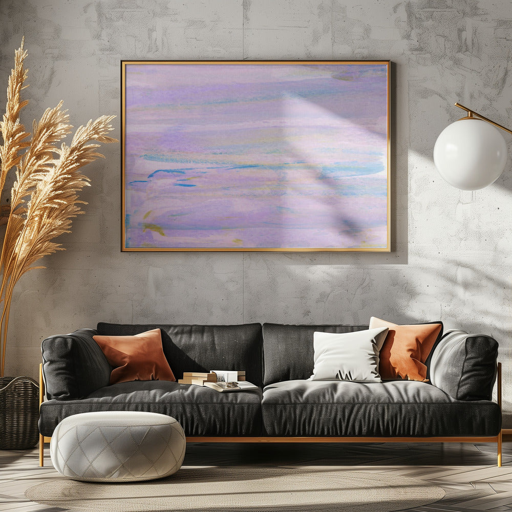 Lavendel-Traumlandschaft | Leinwand