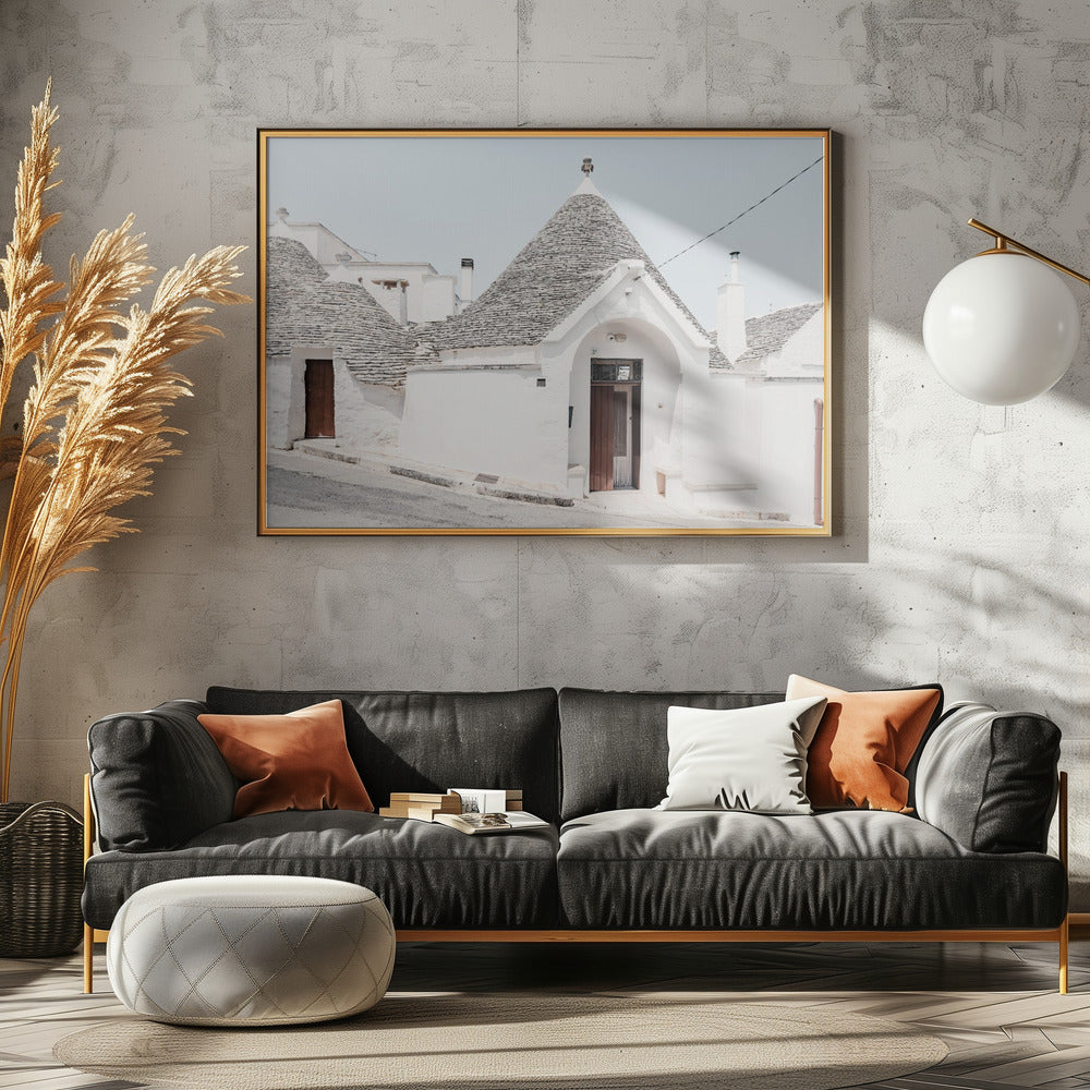 Trulli houses in Italy | Poster