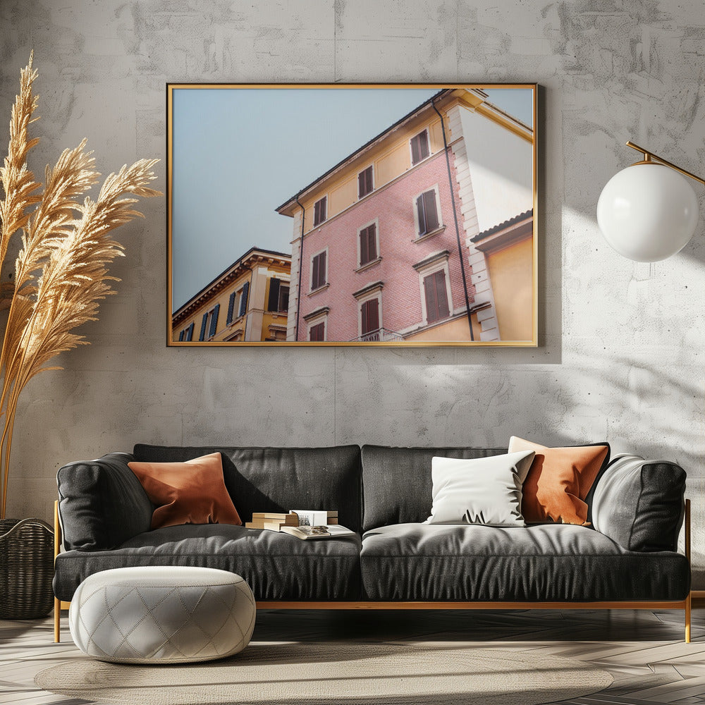 Pastel Bologna | Italy Travel Photography | Canvas