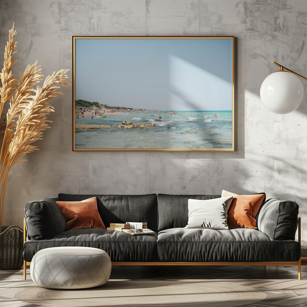 Ostuni Sommer | Italien Reisefotografie | Leinwand