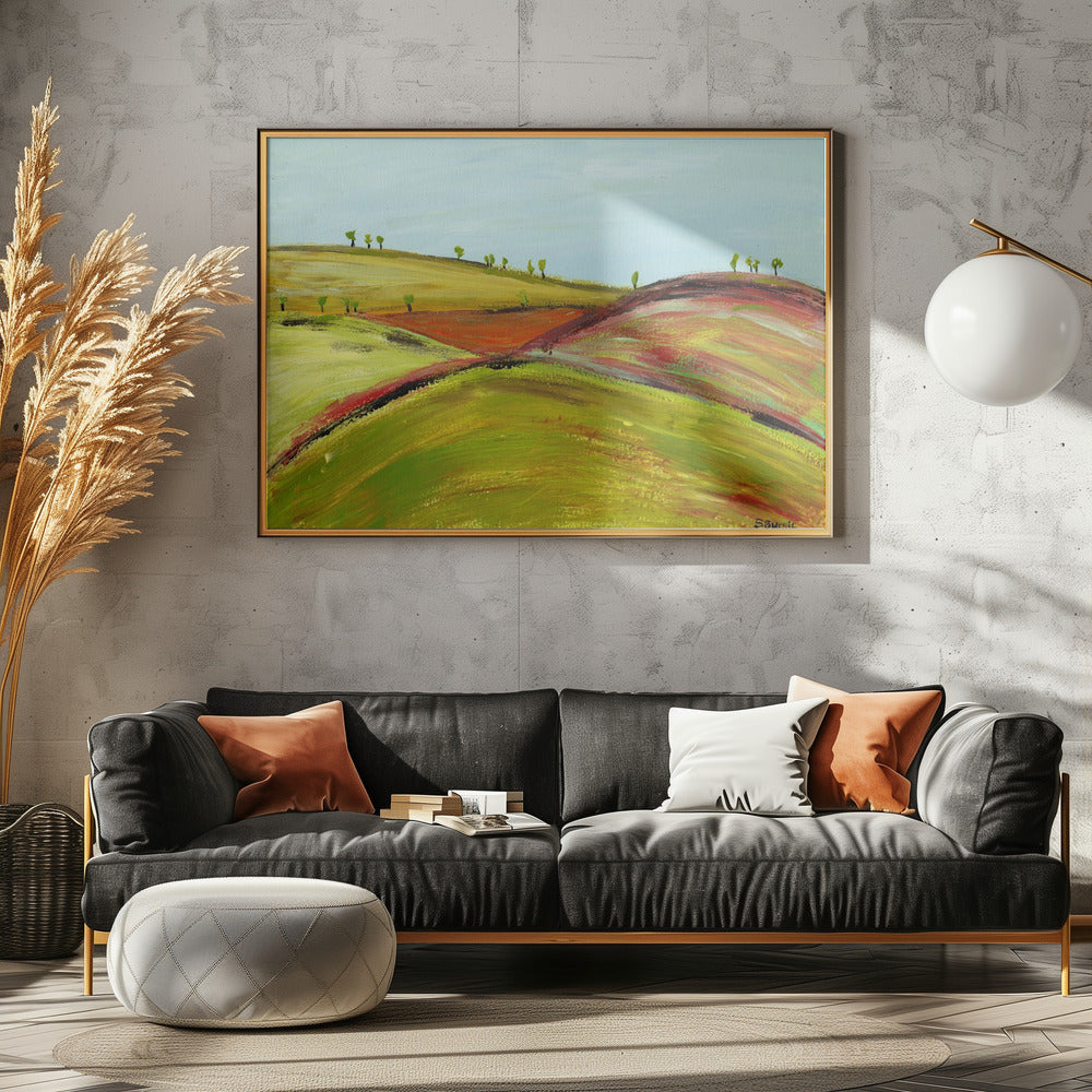 Landschaft Abstrakt | Poster