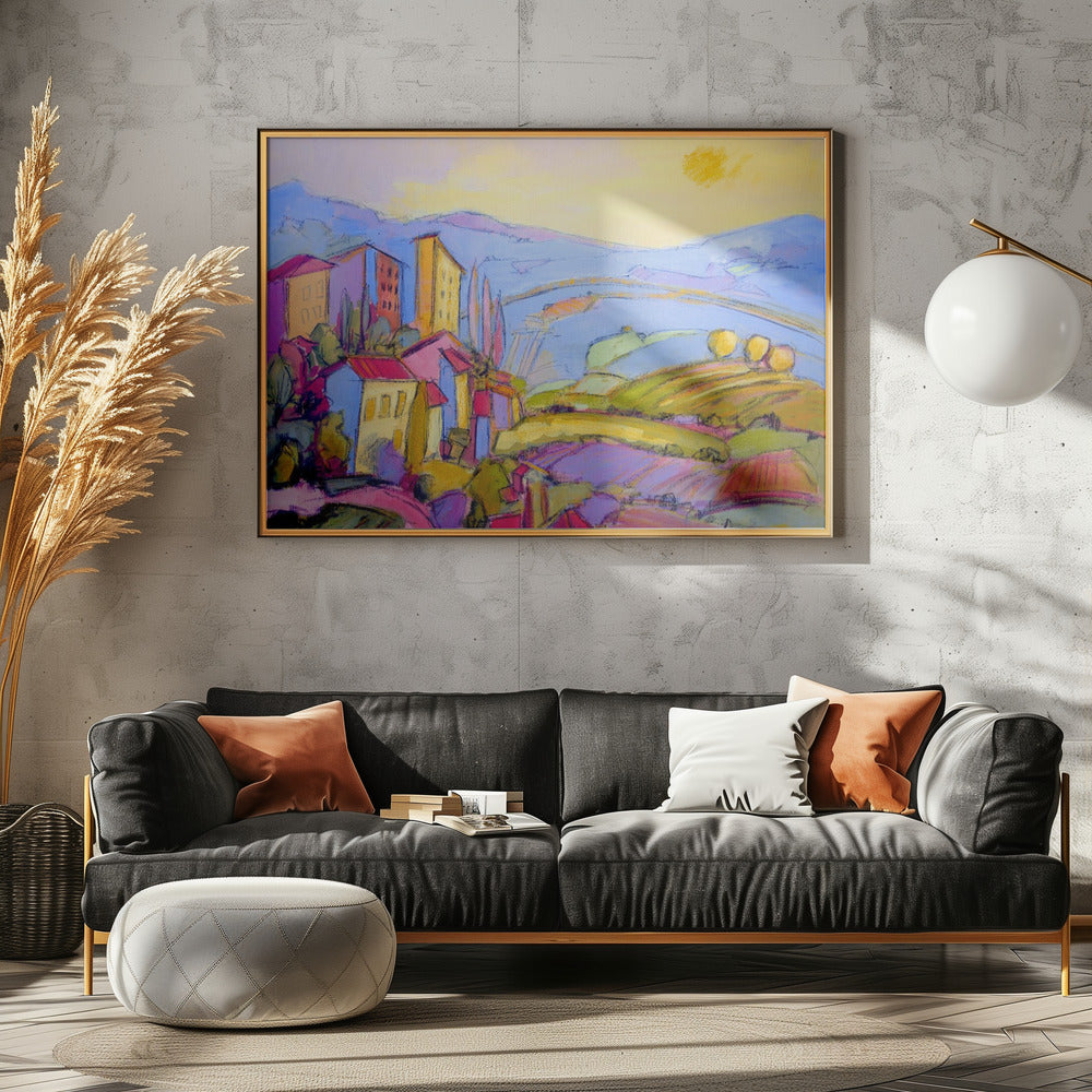 Sunlit Countryside | Poster