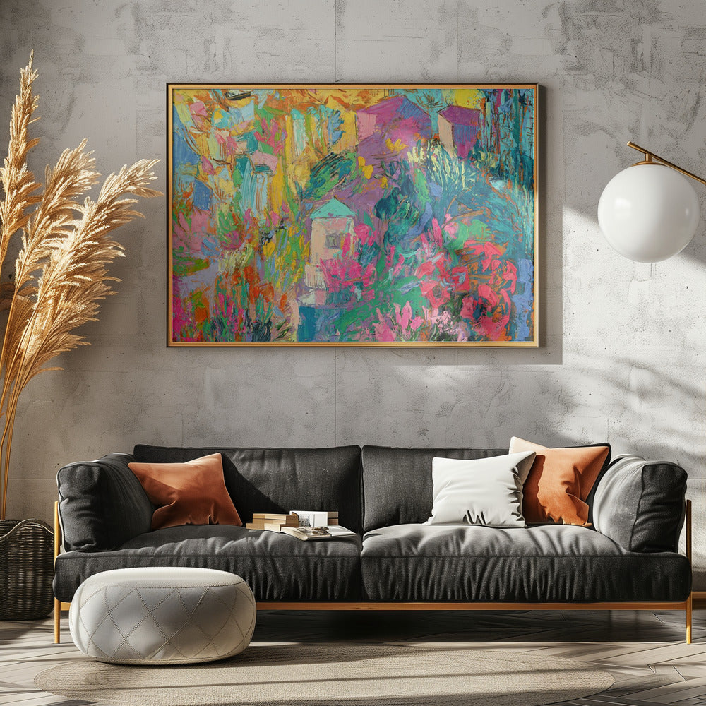 Schmetterlingsgarten Home | Leinwand