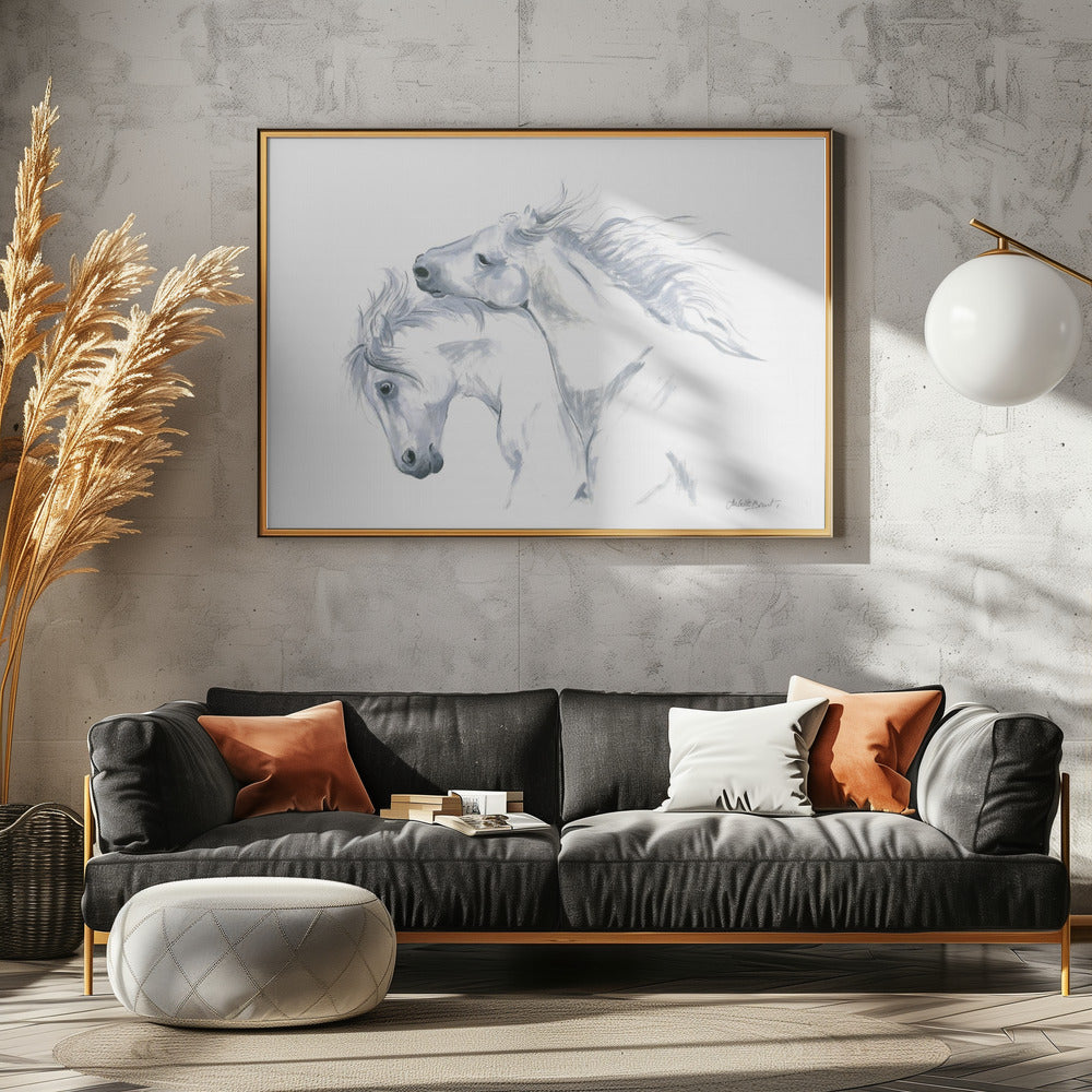 Freedom Of Horses In Motion | Canvas