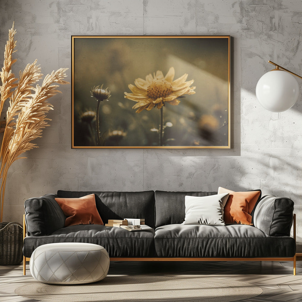 Goldenes Flüstern | Leinwand