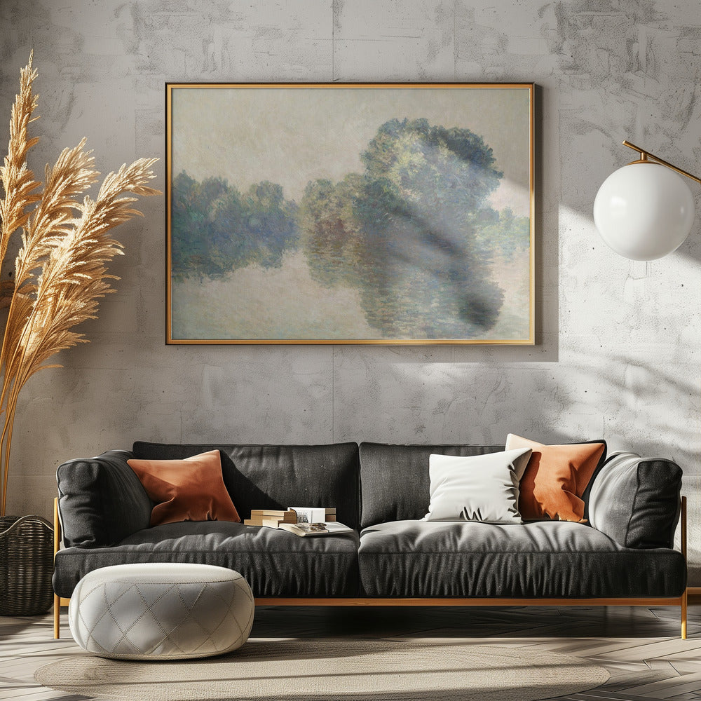 Die Seine bei Giverny (1897) | Leinwand