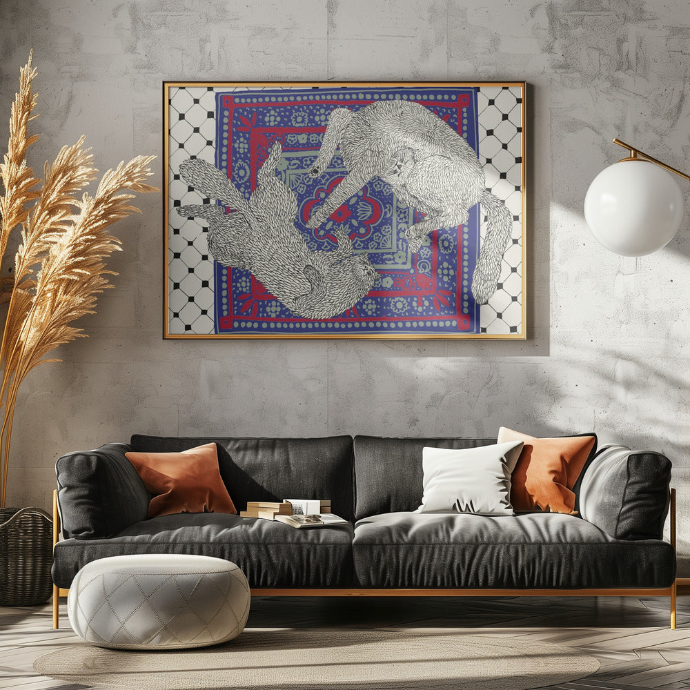 Sleeping Cats | Canvas