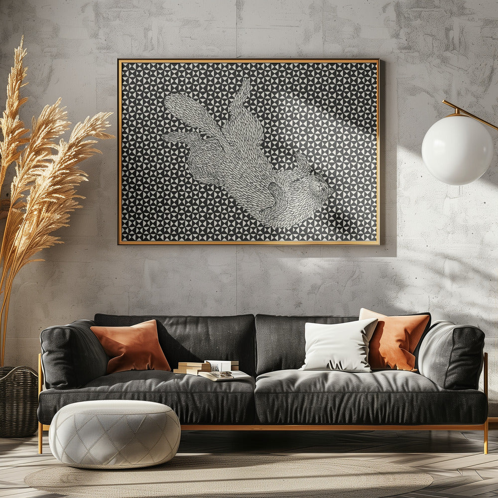 Sleeping Cat VII | Poster
