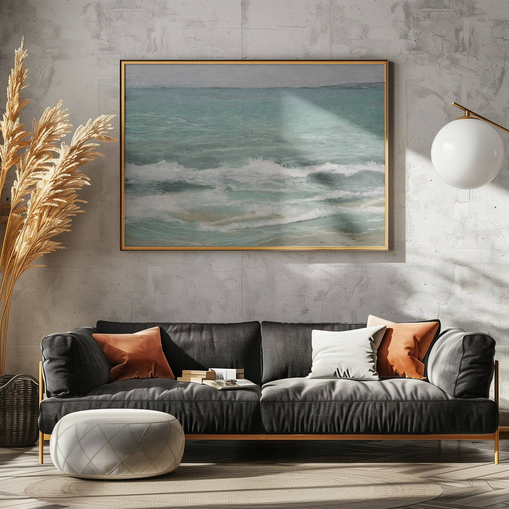 Wellen am Ostufer | Poster
