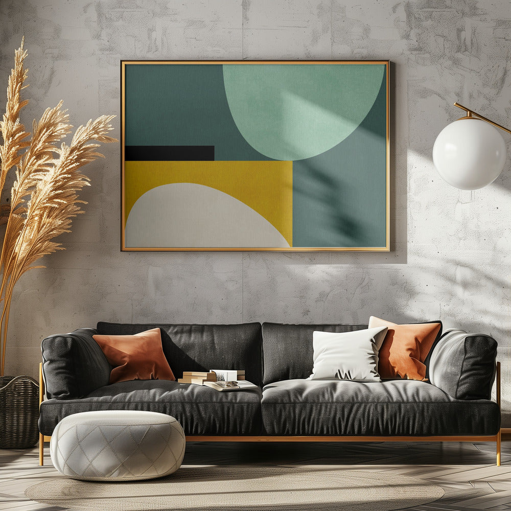 Regenbogen Plus Formen1 | Leinwand