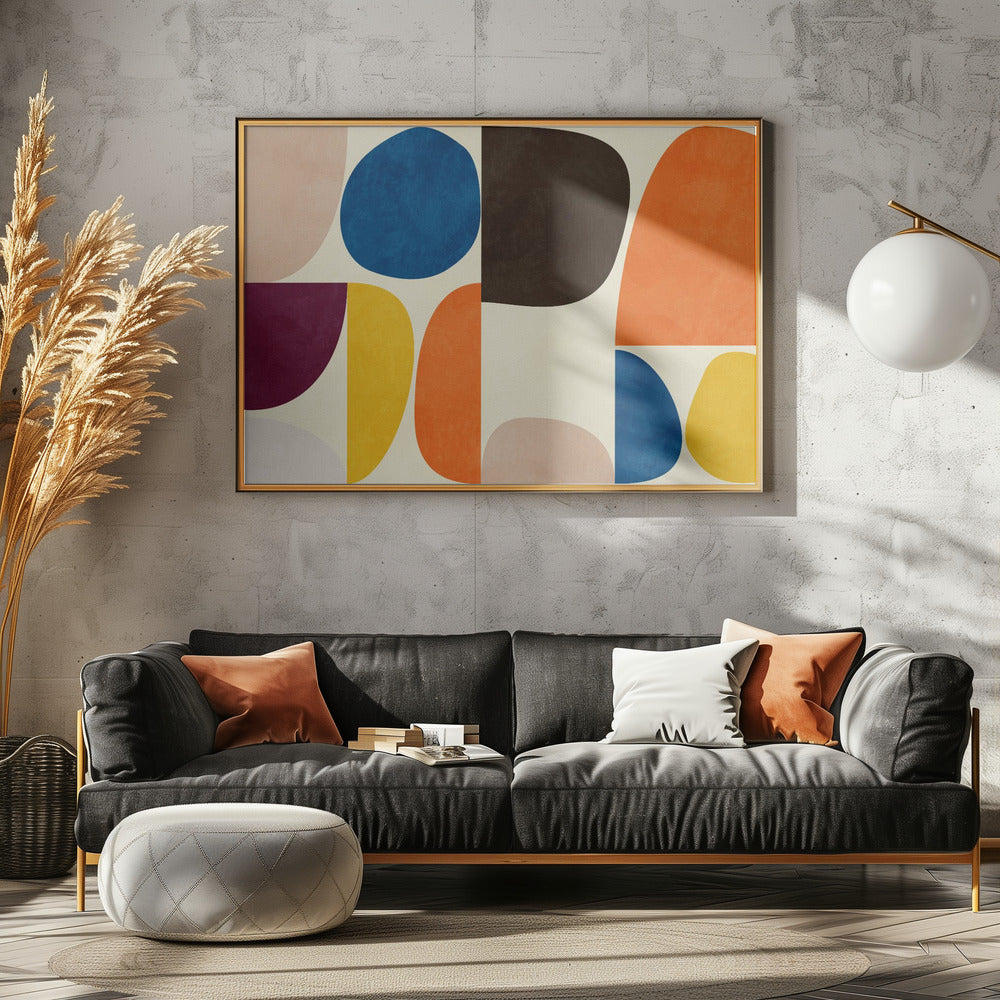 Vivid Bauhaus | Leinwand