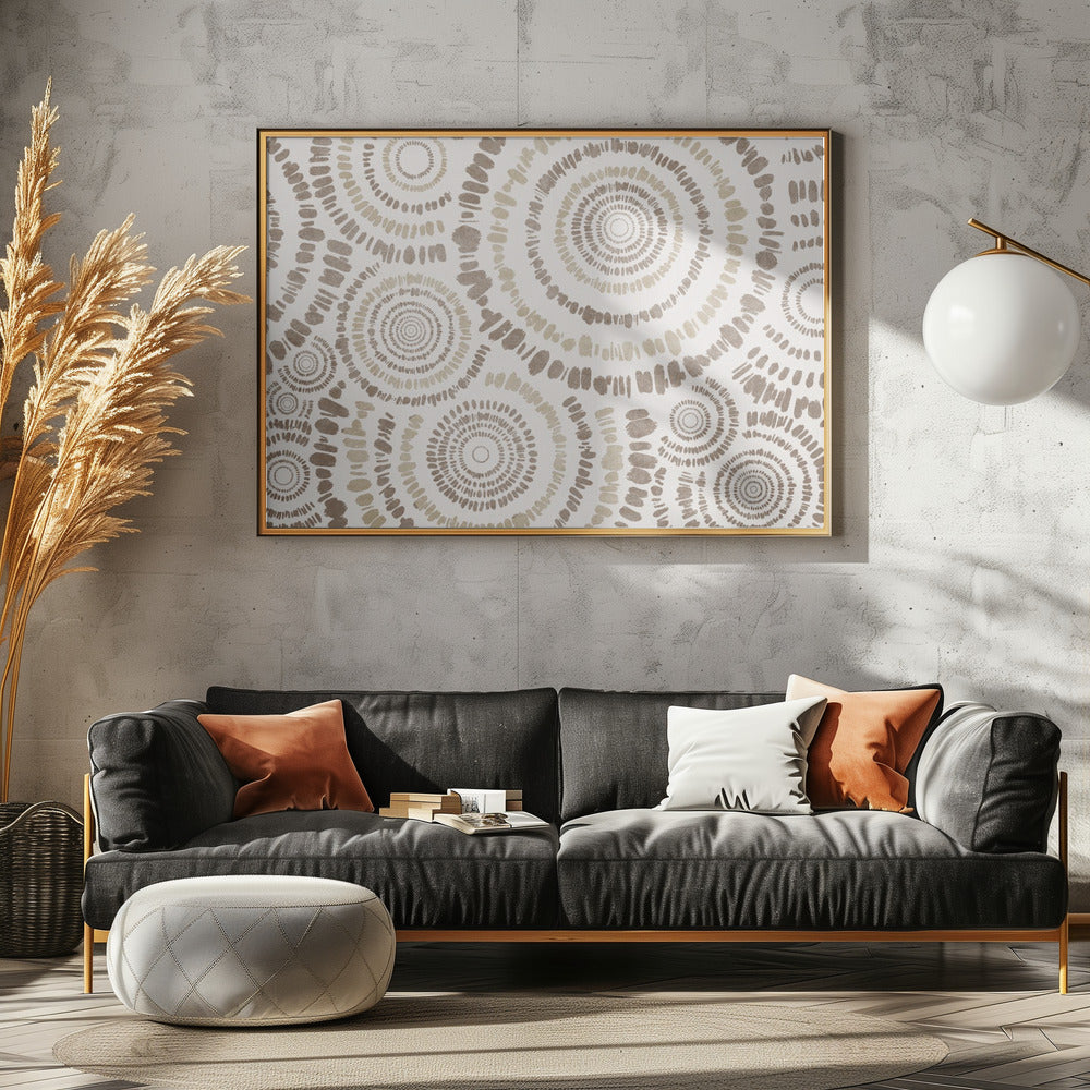 Kreise der Harmonie | Leinwand